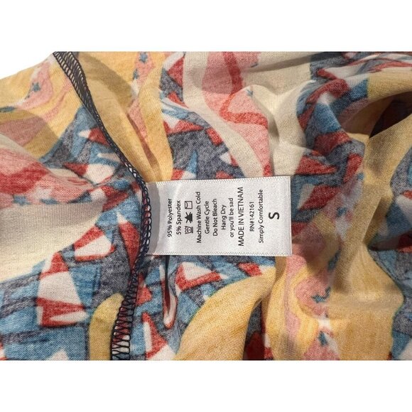 LuLaRoe Irma Women's Hot Doggy Dog Shirt Dress - Picture 6 of 6